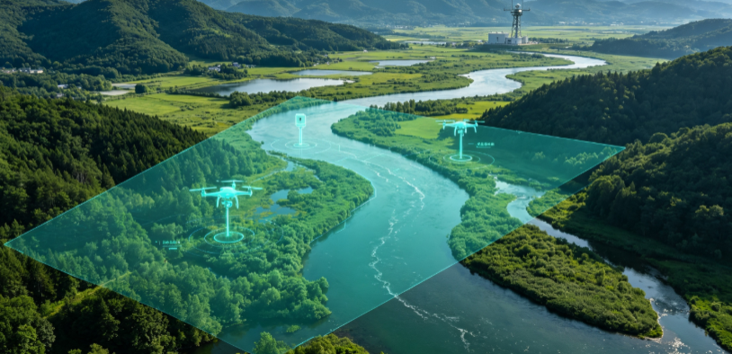 都昌县GEO 全域空间监测筑牢生态屏障，空间技术支撑环境治理与灾害防御